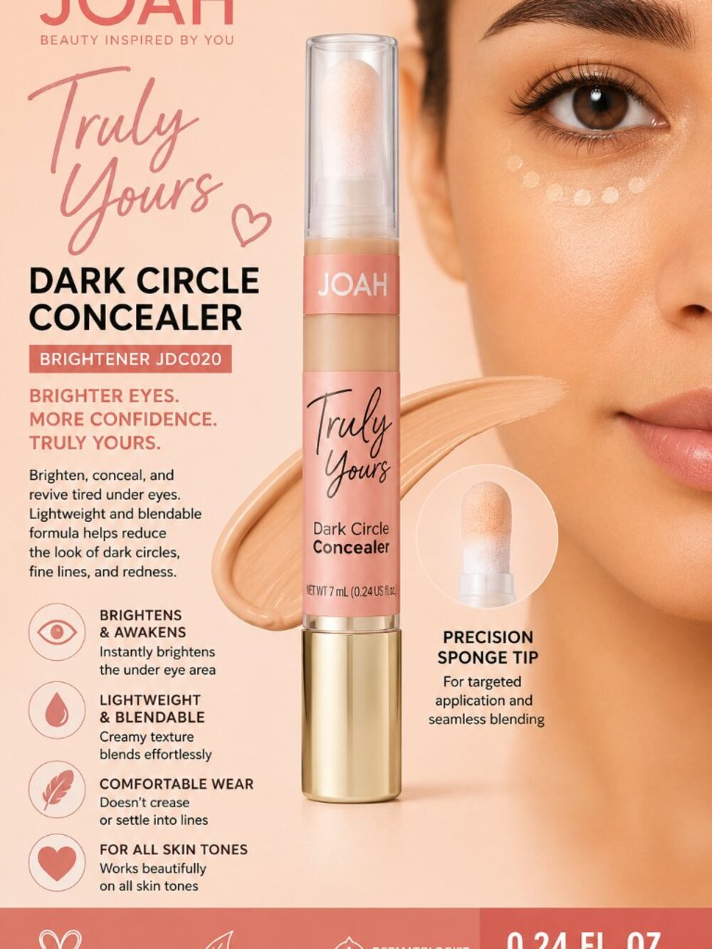 Truly Yours Dark Circle Concealer - Brightener